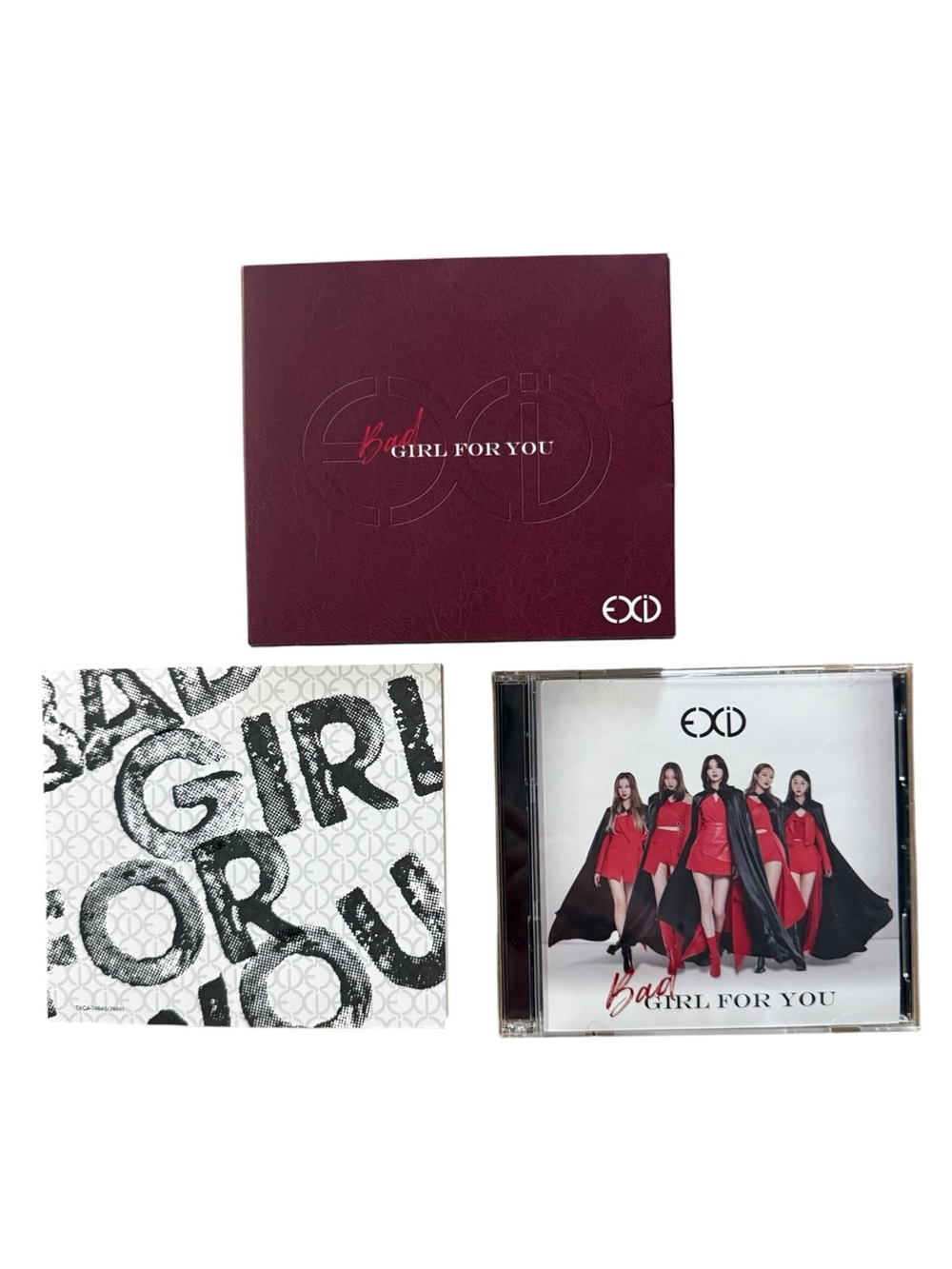EXID Bad Girl For You CD and DVD Set with Standee